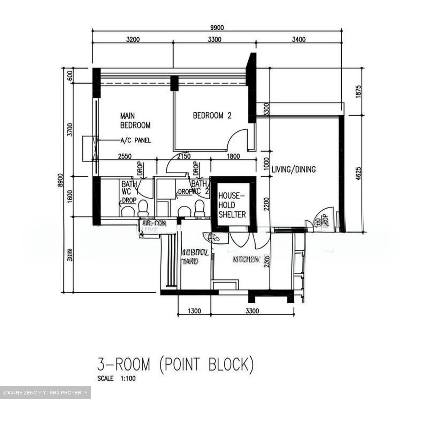 Blk 337 Tah Ching Road (Jurong West), HDB 3 Rooms #559515451